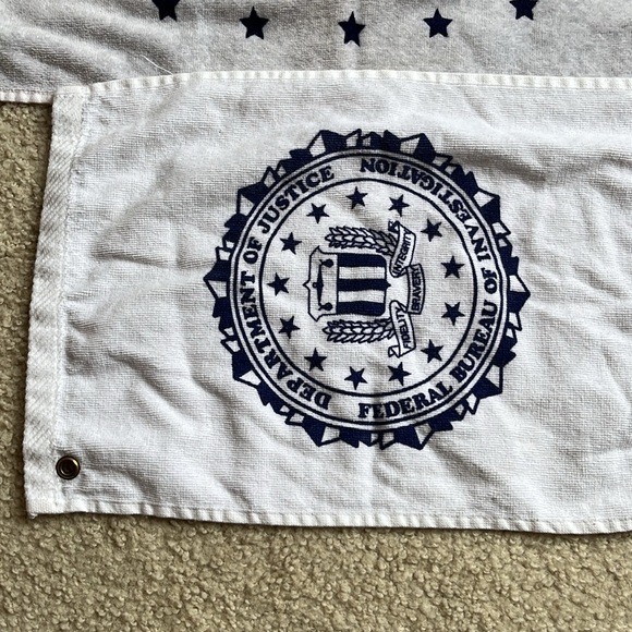 Inaugural Marine Corp Towel and FBI Golf Towel - Picture 3 of 3